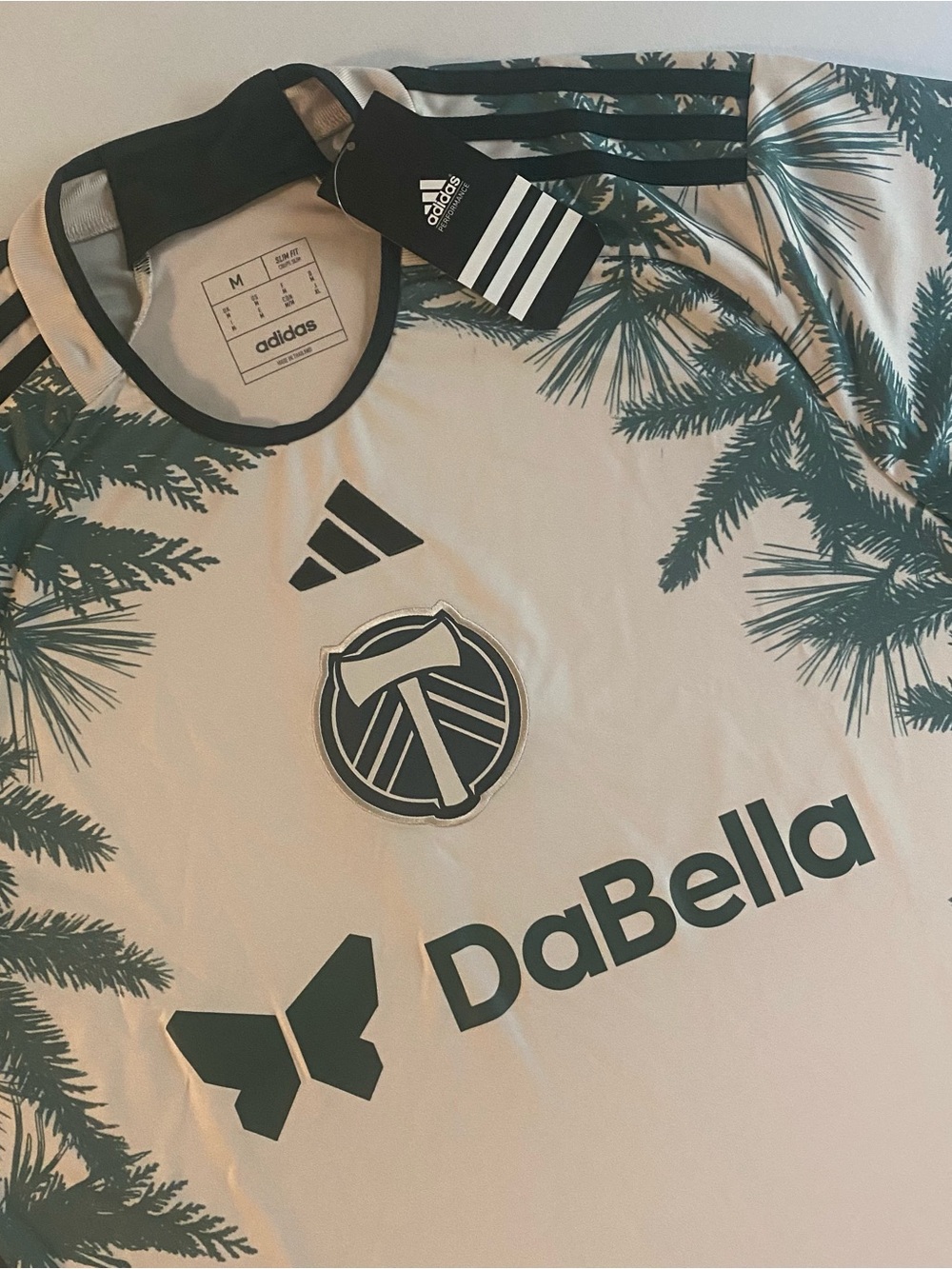 Adidas Portland Timbers x The Nature Conservancy Jersey Men MED SLIM MLS Soccer